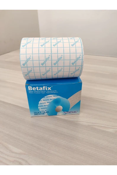 Betafix 2 Adet 10mx10cm Elastik Sabitleme Bandı. Hipoalerjenik ürün görseli 1