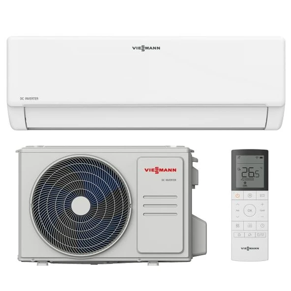 Viessmann Vitoclima 100-S/HE Pro Max 12000 BTU A++ Inverter Duvar Tipi Klima (2026 Yeni Seri) ürün görseli 1