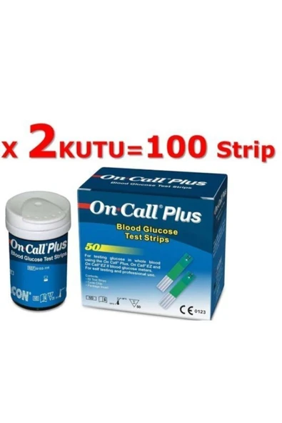 HeiN On Call Plus Ölçüm Çubuğu Test Strip 100 Adet, (50 Adet X 2 Kutu) Palo Santo ürün görseli 1