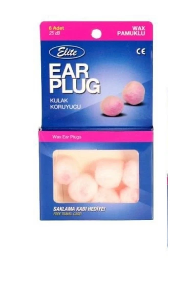MG EAR PLUG KULAK TIKACI PAMUKLU 6 LI ürün görseli 1