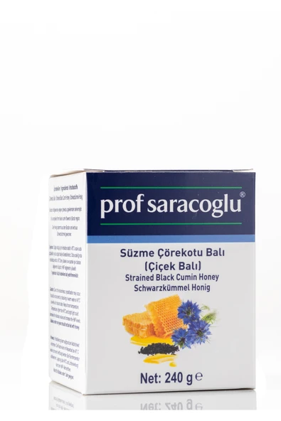 prof saracoğlu Süzme Çörek Otu Balı 240 G - Resim 2