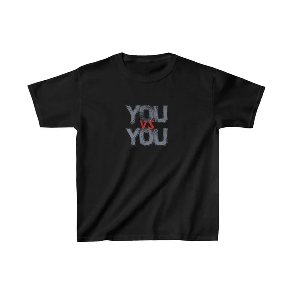 Unisex Çocuk Baskılı T-shirt - Siyah ürün görseli 1