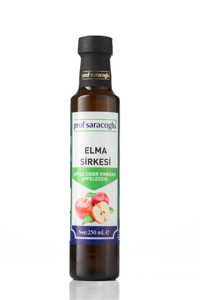 prof saracoğlu Elma Sirkesi 250 ml ürün görseli 1
