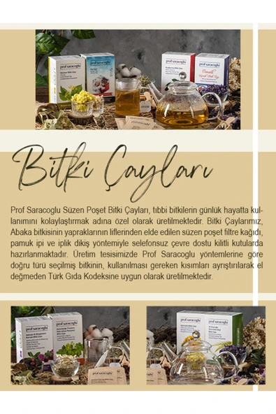 prof saracoğlu Enerjik Karışık Bitki Çayı 20'li - Resim 2