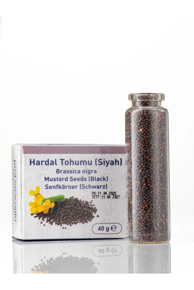 prof saracoğlu Hardal Tohumu (BRASSİCA NİGRA L.) 40 gr ürün görseli 1