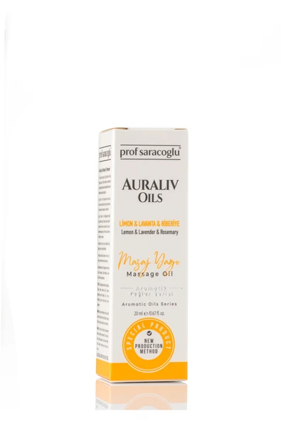 prof saracoğlu Auraliv Karışım Aromatik Yağ 20 ml - Resim 4
