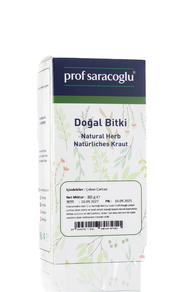 prof saracoğlu Çoban Çantası Doğal Bitki 80 G - Resim 2