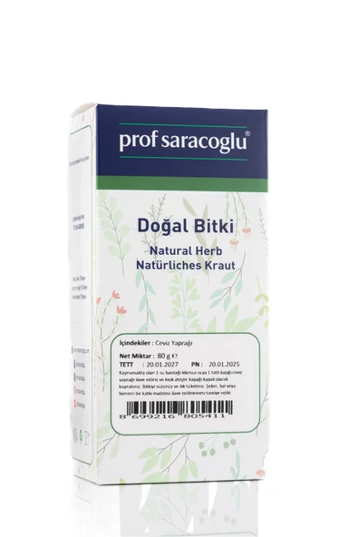 prof saracoğlu Ceviz Yaprağı 80 gr - Resim 2