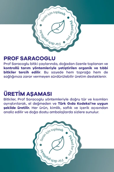 prof saracoğlu Sinirli Ot Bitki Çayı 20'li - Resim 4