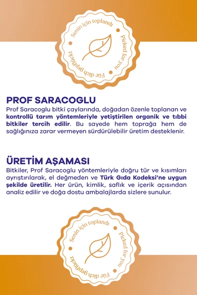 prof saracoğlu Rezene Bitki Çayı 20'li - Resim 4