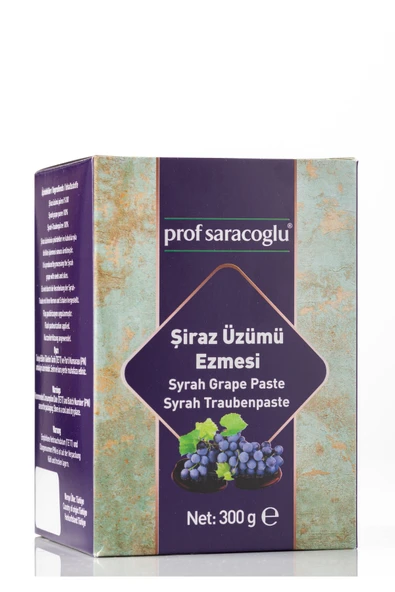 Prof Saracoğlu Şiraz Üzümü Ezmesi 300 gr - Resim 4