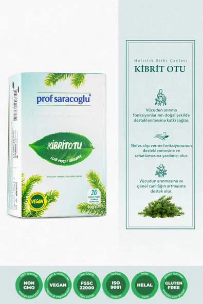 prof saracoğlu Kibritotu Bitki Çayı 20'li ürün görseli 1