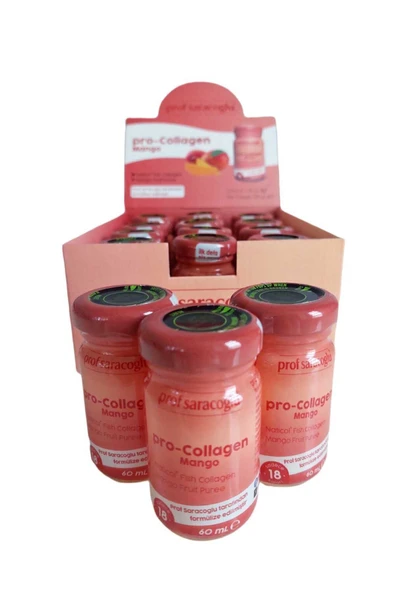 prof saracoğlu Pro Collagen Mango 12'li (12 X 60 ML) - Resim 6