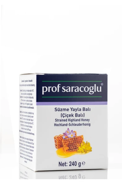prof saracoğlu Süzme Yayla Balı 240 G - Resim 4