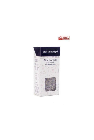 prof saracoğlu Sinirli Ot & Yasemin & Zeytin Yaprağı Doğal Bitki Karışımı 70 G ürün görseli 1