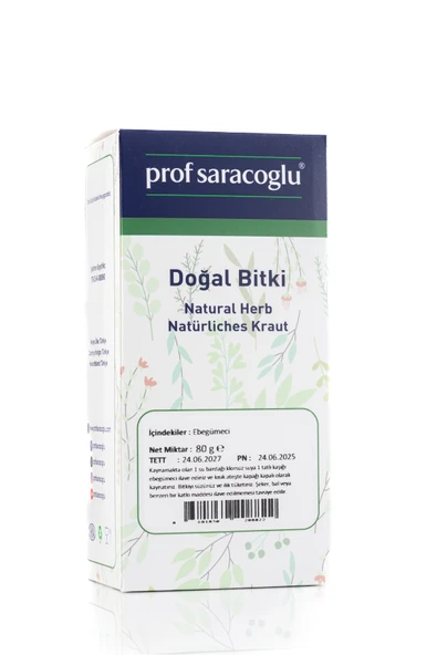 prof saracoğlu Ebegümeci Doğal Bitki 80 G - Resim 2