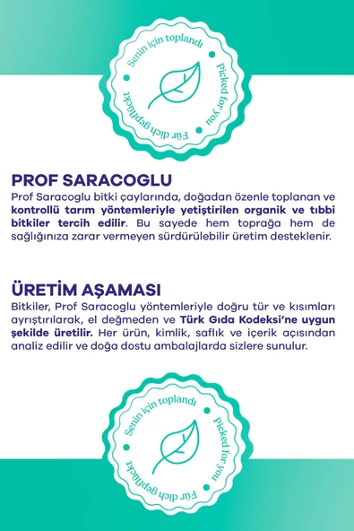 prof saracoğlu Kibritotu Bitki Çayı 20'li - Resim 4
