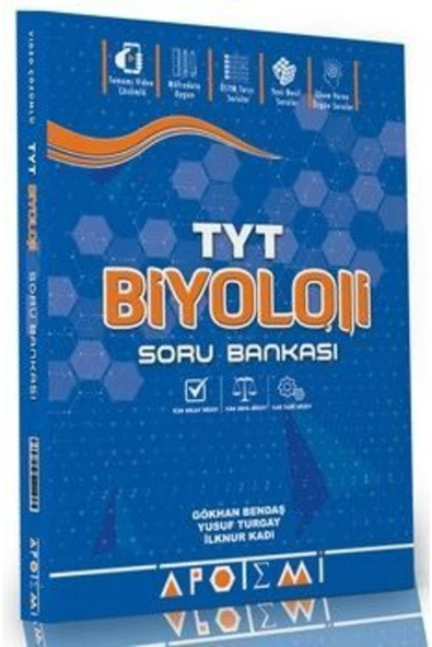Apotemi Tyt Biyoloji Soru Bankası ürün görseli 1