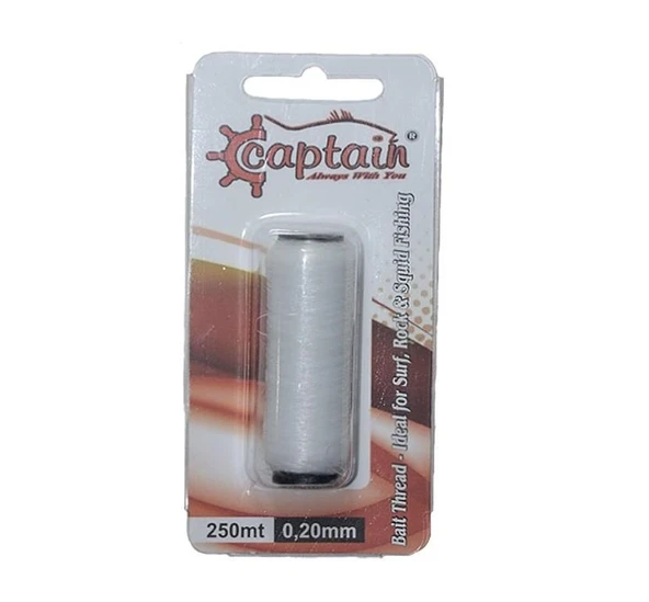Captain 7650 Yem Sarma İpi 250mt Canlı Yem İçin Elastik İp 0.20mm ürün görseli 1