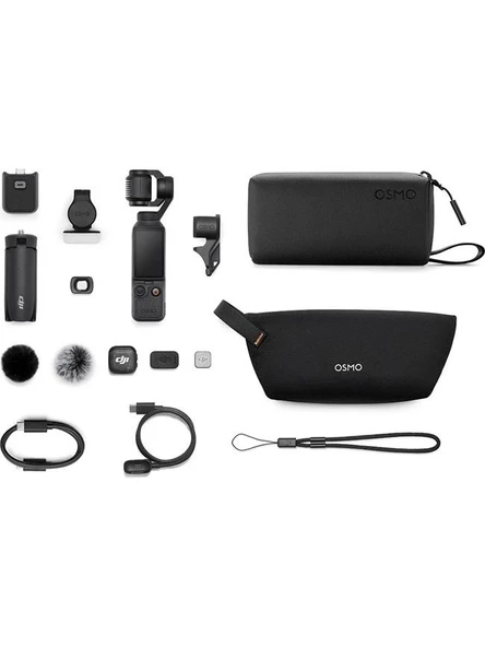DJI Osmo Pocket 4 Creator Combo 4K Video Çözünürlüğü ile Gelişmiş Stabilizasyon ve Wi-Fi Bağlantı Seçenekleri ürün görseli 1