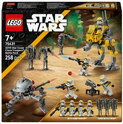 LEGO Star Wars: Sith’in İntikamı 327. Star Corps Klon Trooper Savaş Paketi 75431 - 7+ Çocuklar için Yaratıcı Oyuncak Yapım Seti ürün görseli 1