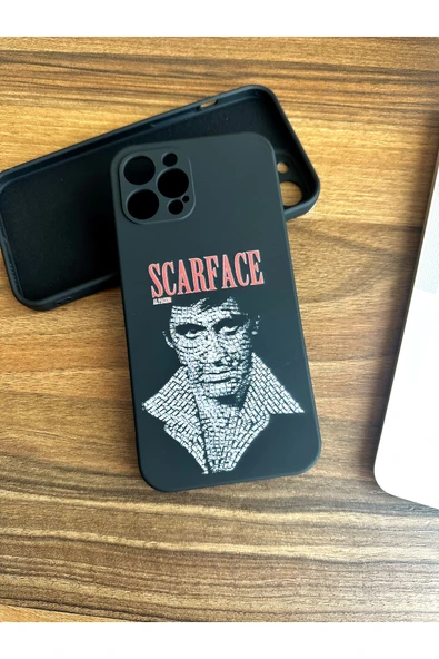 ARTEBA Global Huawei P30 Lite Uyumlu İçi Kadife Baskılı Siyah Telefon Kılıfı ürün görseli 1