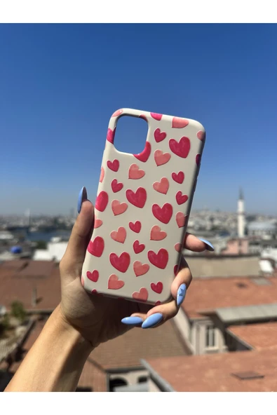 ARTEBA Global Samsung A04 Uyumlu İçi Kadife Baskılı Krem Telefon Kılıfı ürün görseli 1