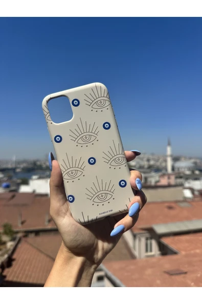 ARTEBA Global Samsung A05 Uyumlu İçi Kadife Baskılı Krem Telefon Kılıfı ürün görseli 1