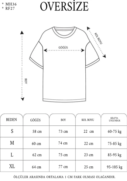 Unisex Basic Bisiklet Yaka Oversize T-shirt - Yeşil - Resim 2