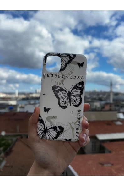 ARTEBA Global Tecno Spark 20 Pro Uyumlu Baskılı Beyaz Telefon Kılıfı ürün görseli 1