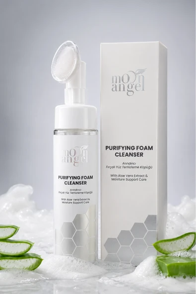 Purifying Foam Cleanser Fırçalı Yüz Temizleme Köpüğü Aloe Vera Özlü Temizleyici 150 ml ürün görseli 1