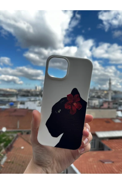 ARTEBA Global Huawei Mate 20 Lite Uyumlu Baskılı Beyaz Telefon Kılıfı ürün görseli 1