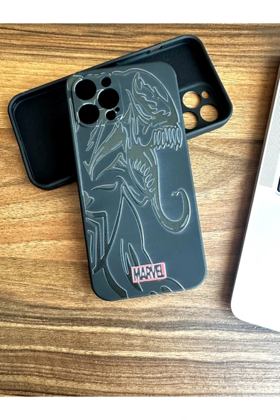 ARTEBA Global Samsung A04 Uyumlu İçi Kadife Baskılı Siyah Telefon Kılıfı ürün görseli 1