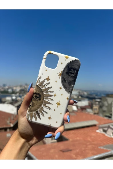 ARTEBA Global Tecno Spark 10 Pro Uyumlu Baskılı Beyaz Telefon Kılıfı ürün görseli 1