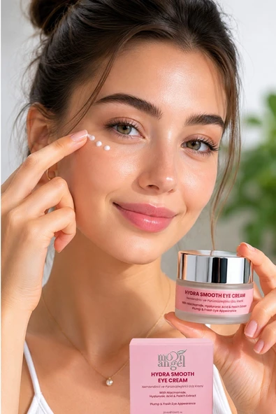 Hydra Smooth Eye Cream Göz Çevresi Kremi (Niacinamide + Hyaluronic Acid) Nemlendirici Göz Bakımı 20 ml ürün görseli 1