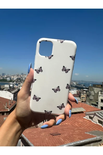 ARTEBA Global Poco x7 Uyumlu Baskılı Beyaz Telefon Kılıfı ürün görseli 1