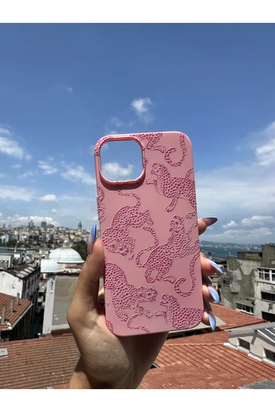 ARTEBA Global OPPO RENO 5 LİTE Uyumlu İçi Kadife Baskılı Pembe Telefon Kılıfı ürün görseli 1