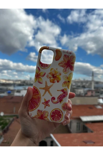 ARTEBA Global Samsung Galaxy A16 Uyumlu Baskılı Beyaz Telefon Kılıfı ürün görseli 1