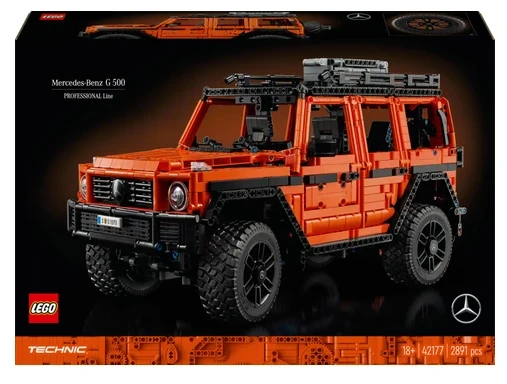 LEGO Technic Mercedes-Benz G 500 PROFESSIONAL Line 42177 - Yetişkinler için Koleksiyonluk Model Yapım Seti (2891 P) ürün görseli 1