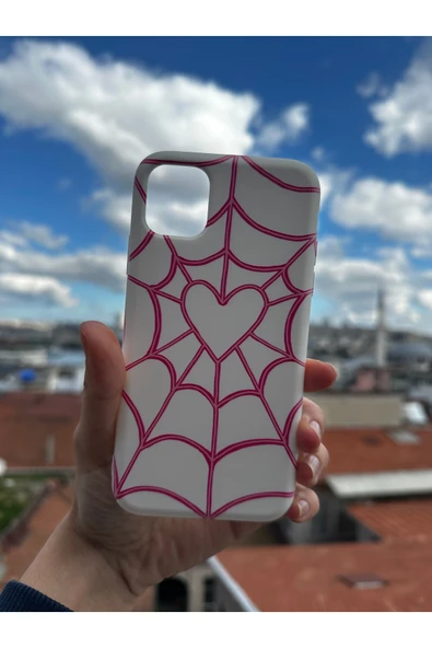 ARTEBA Global Huawei Y9 Prime 2019 Uyumlu Baskılı Beyaz Telefon Kılıfı ürün görseli 1