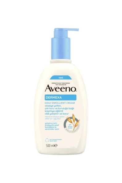 Aveeno Dermexa Daily Emollient Cream 500 ml ürün görseli 1