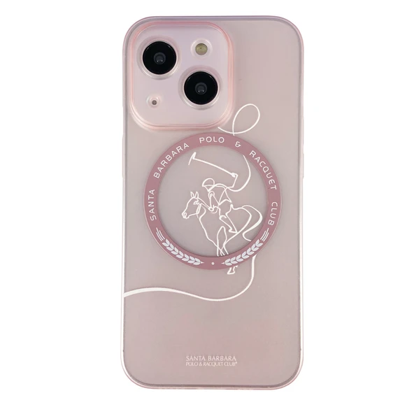 Santa Barbara Polo Racquet Club  iPhone 14 Uyumlu Kılıf Parmak İzi Bırakmayan Mat Pc M-Safe Albert Kapak ürün görseli 1