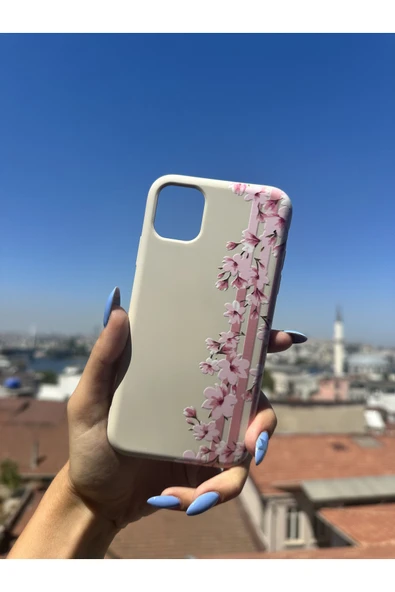 ARTEBA Global Samsung A05 Uyumlu İçi Kadife Baskılı Krem Telefon Kılıfı ürün görseli 1