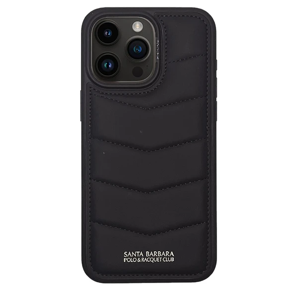 Santa Barbara Polo Racquet Club iPhone 15 Pro Kılıf PU Deri Standlı Kartvizitli Clyde Kapak ürün görseli 1