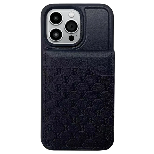 Santa Barbara Polo Racquet Club iPhone 14 Pro Max Kılıf + Cüzdan PU Deri Mıknatıslı Stand Olabilen Timothy Set Kapak ürün görseli 1