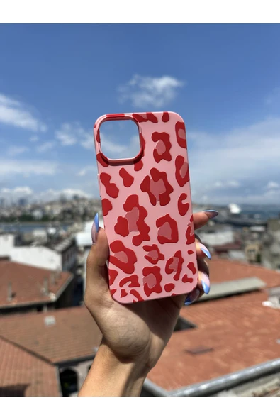 ARTEBA Global OPPO A16 Uyumlu İçi Kadife Baskılı Pembe Telefon Kılıfı ürün görseli 1