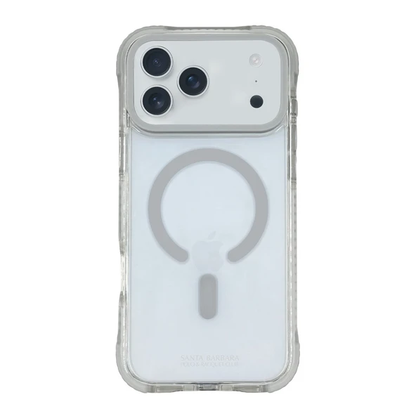 Santa Barbara Polo Racquet Club  iPhone 17 Pro Max  için Kılıf Magsafe Şarj Destekleyen Kenar Korumalı Şeffaf Rebecca Kapak ürün görseli 1