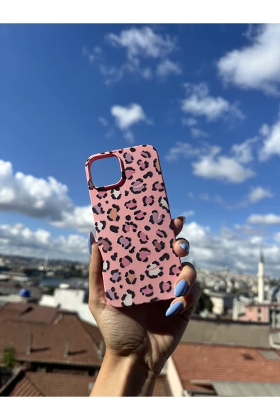 ARTEBA Global Samsung A14 Uyumlu İçi Kadife Baskılı Pembe Telefon Kılıfı ürün görseli 1