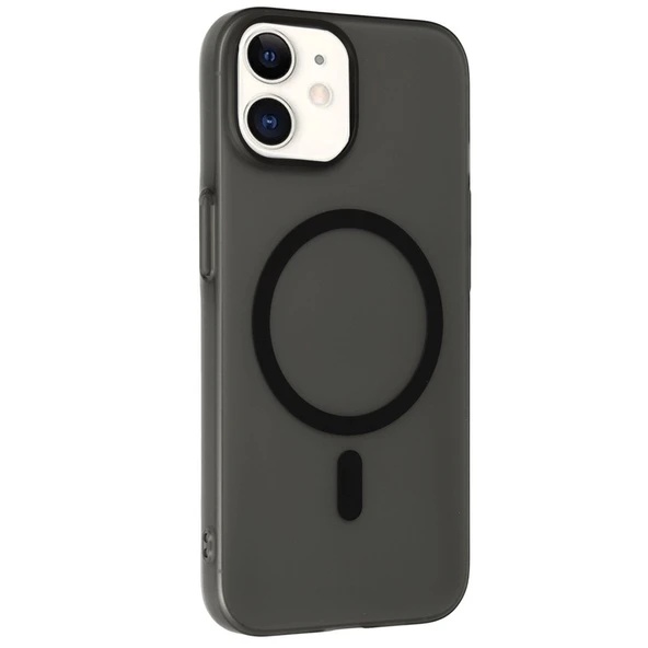 iPhone 11 Uyumlu Kılıf Ultra İnce Mat Magsafe Sert PC Tuna Kapak ürün görseli 1