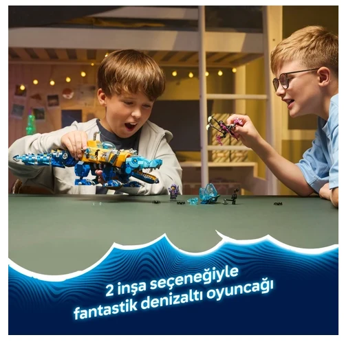 LEGO  DREAMZzz Timsah Denizaltı 71512 - 8 Yaş ve Üzeri Çocuklar için Yaratıcı Oyuncak Yapım Seti (1107 Parça) ürün görseli 1